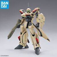 ของเล่นอนิเมะ Bandai ป้อมปราการมิติสุดๆรูปจำลอง Hg 1/100 Plus Yf-19ตุ๊กตาขยับแขนขาได้ของเล่นของขวัญวันเกิดโมเดล