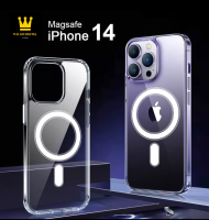 Magsafe Case for iPhone 14 13 12 11 Pro Max Mini แม่เหล็ก โปร่งใส เคสไอโฟนซองใส่โทรศัพท์เคสมือถือเคสโทรศัพท์ BY THEAODIGITAL