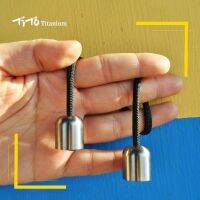 Titto ไทเทเนียม EDC หลายสี Begleri กลางแจ้งเครื่องมือหลายลูกปัดกังวลนิ้ว