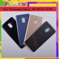 10ชิ้น/ล็อตสำหรับ Samsung Galaxy A8 2018 Sm-A530f A530f ที่อยู่อาศัยประตูด้านหลังกระจกเคสอะไหล่กรอบกระจก