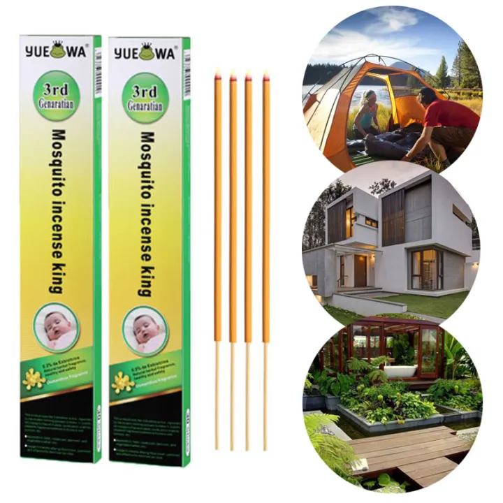 30 Sticks Ubat Nyamuk Organic Repellent Natural Herbal Anti Mosquito Pest Killer Lalat Household Outdoor Lazada