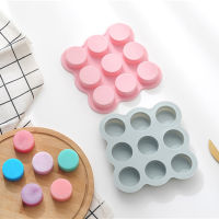 OKDEALS01 Handmade Silicone Chocolate Round Fandant Cake Decoration Baking Tool Cake Mold Bakeware Soap Mould