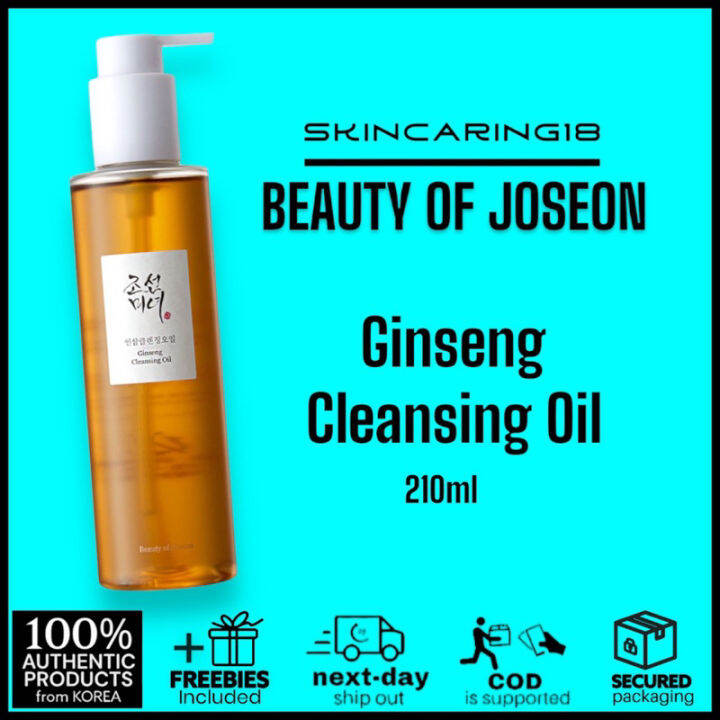 BEAUTY OF JOSEON Ginseng Cleansing Oil 210ml by SkinCaring18 | Lazada PH