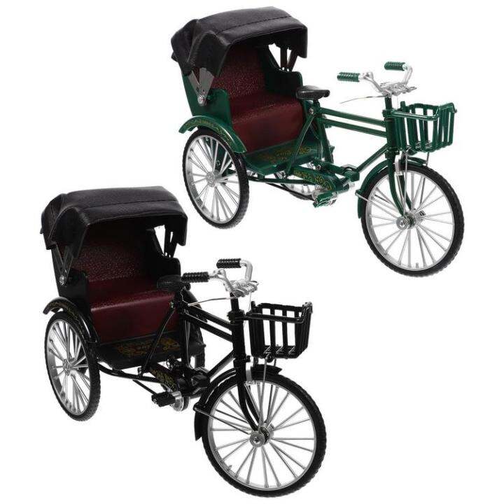 Miniatue Old Fashioned Ticycle Model Figuine Fo Desktop