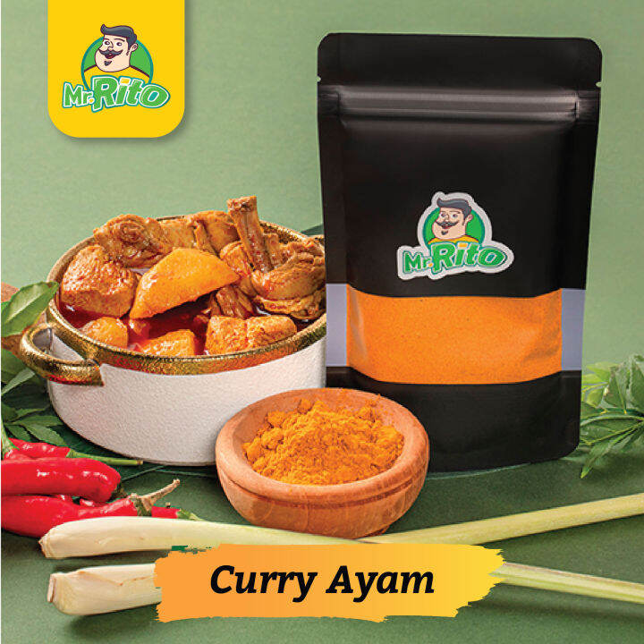 Mr.Rito Serbuk Kari 100G [Curry Powder] Lazada