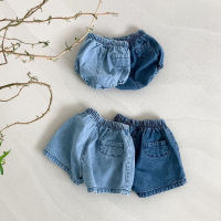 2022 Summer New Baby Denim Shorts Cute Infant Boys Jean Shorts Little Girl Loose Casual PP Short Pants Fashion Toddler Clothes