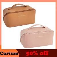 【CC】 Make-up bag female large-capacity portable ins advanced sense net celebrity new travel cosmetics containing wash-and-wash