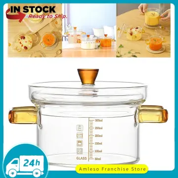 Heat Resistant Glass Soup Porridge Pot