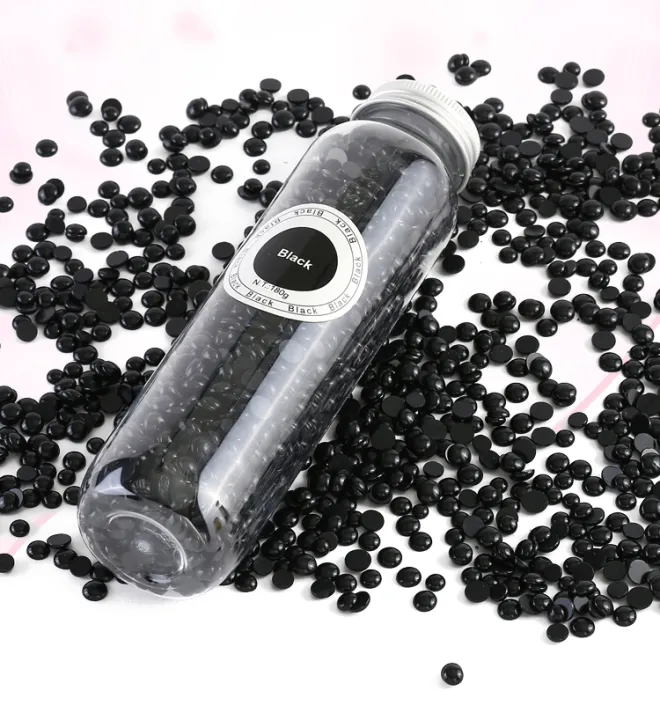 Black Flavor 180g Depilatory Hard Wax Beans Brazilian Granules Hot Film Wax  Bead for Hair Removal