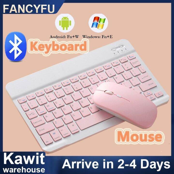 10Inch Wireless Keyboard Bluetooth Mouse Tablet For Laptop/pad/Phone