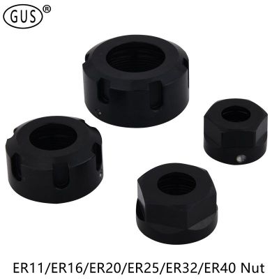 ER11 ER16 ER20 ER25 ER32 ER40 NUT A UM ER Nut CNC เครื่องแกะสลัก Dynamic Balancing Nut สําหรับ ER Collet Chuck และ Tool Holder