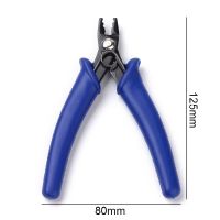 1PC 45# Carbon Steel Jewelry Tools Crimper Pliers for Crimp Beads DarkBlue 125x80x14mm