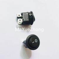 Original new 100% rocker switch MR-6A-210-C5N-BB black round 6A250VAC 4pin 2 gear