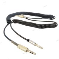 1.5m/3M 3.5mm Male to Male Jack Audio spring connector Cable stereo Audio Aux For Car Headphone Speaker extension Wire Cord 17TH