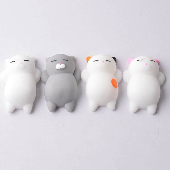 Mini Squishy Cute cat Wipes antistress ball Squeeze Mochi Rising Toys ...