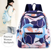 Vento Marea Travel Backpack For Women 2022 New Nylon Waterproof School Bag For Teenage Girl Flower Shoulder Bag In Preppy Style