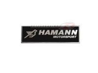 เพจอลูมิเนียมติดรถยนต์ โลโก้ HAMANN