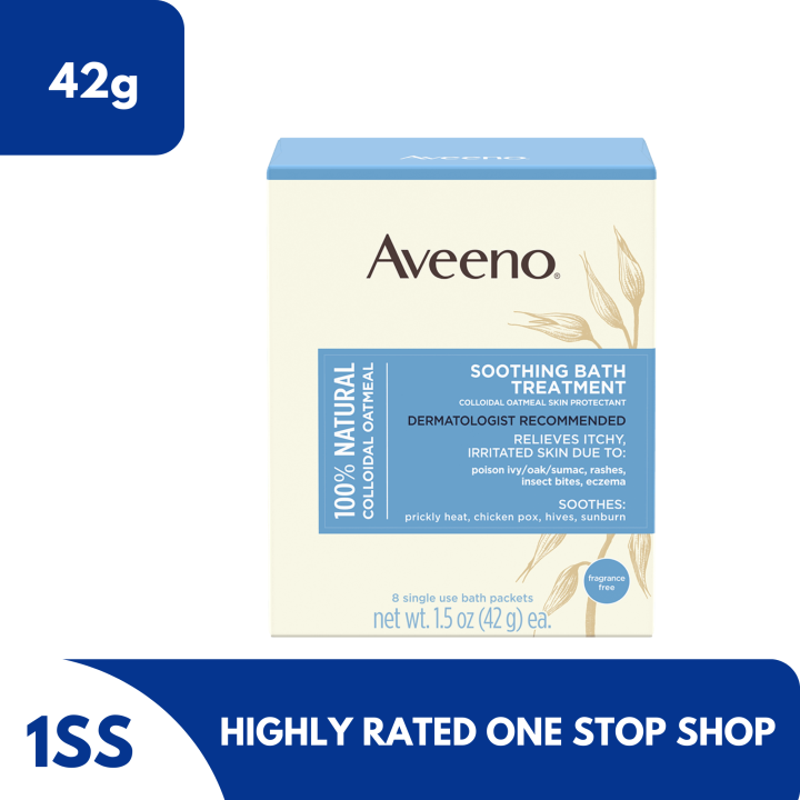 Aveeno Soothing Bath Treatment, 42g Lazada PH