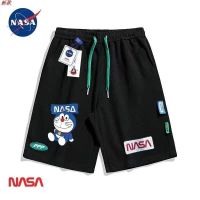 【July hot】 NASA joint men and women couples summer trendy brand loose casual sports five-point