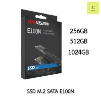 SSD M.2 SATA 256GB,512GB,1024GB Hikvision E100N ของใหม่ มือ1 ประกัน 3 ปี