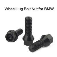 4 pcs car wheel lugs bolts for BMW E90 E91 E92 E93 3 styles Auto universal nuts stud screws M12 x 1.5 M14 x 1.5 M14 x 1.25 black Nails  Screws Fastene