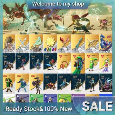 32Pcs Mini Card Gaming fits for NFC Nitendo Switch Lit The Legend of Zelda Botw Amiibo NFC Tag Cards For Nintendo Switch/OLED/Lite