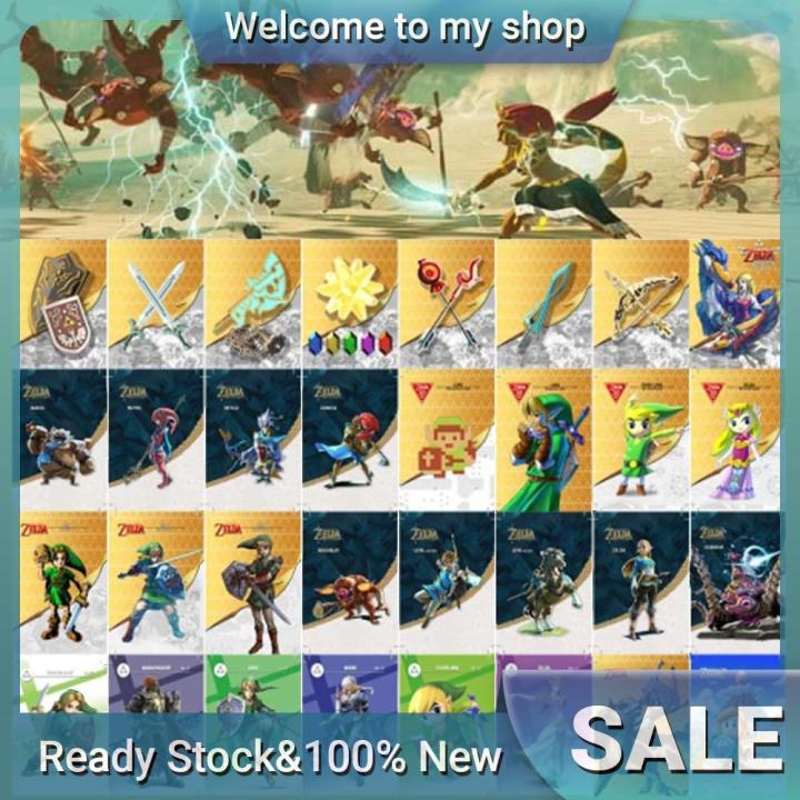32pcs-mini-card-gaming-fits-for-nfc-nitendo-switch-lit-the-legend-of-zelda-botw-amiibo-nfc-tag-cards-for-nintendo-switch-oled-lite