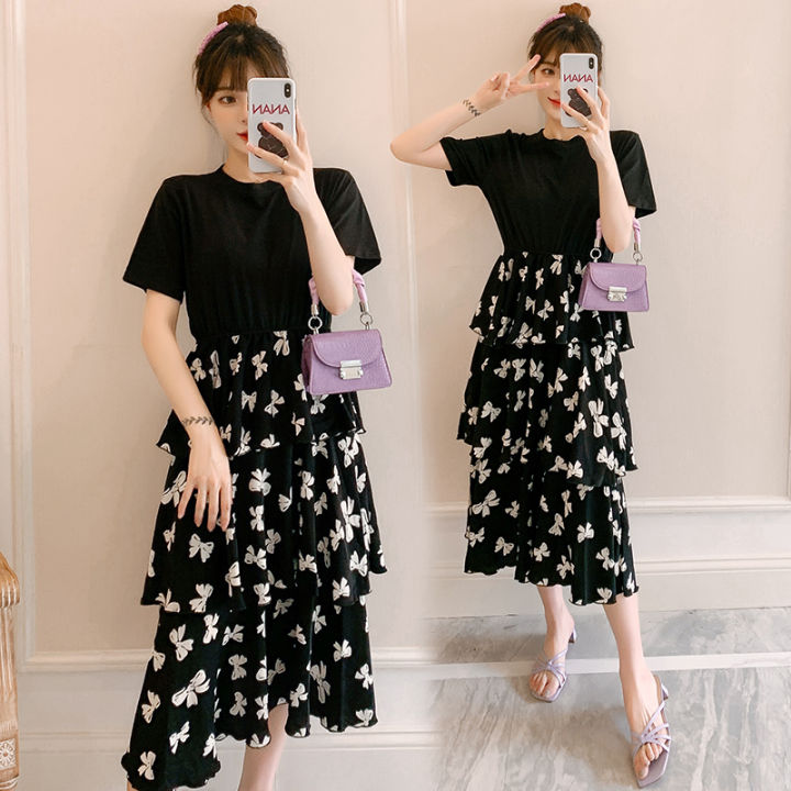 I14243 # ĐẦM BẦU ĐẦM Maxi Váy Cakedress Ngoại Cỡ Đầm Quần Áo Hàn ...