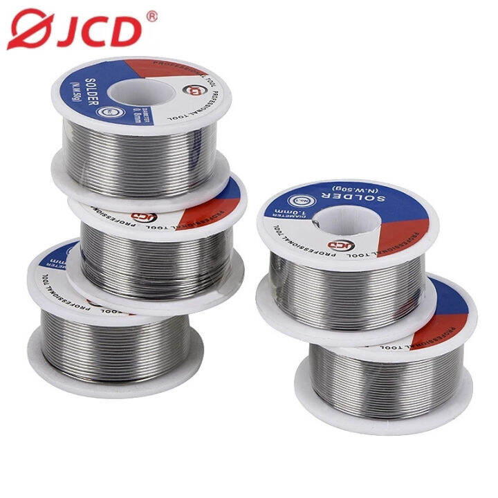 JCD soldering Tin wire lead free 50g 0.6mm 0.8mm 1.0mm 1.2mm 1.5mm
