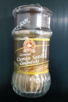 เม็ดยี่หร่าป่น Cumin Seed ตรามือที่ 1 เครื่องเทศป่น เครื่องเทศคุณภาพคัดพิเศษ สะอาด บรรจุขวดแก้ว ขนาดน้ำหนักสุทธิ 45 กรัม