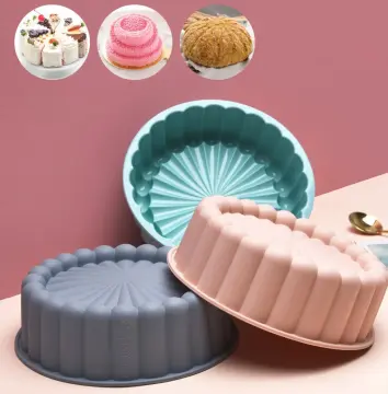 2x Charlotte Cake Pan,charlotte Cake Pan Pan Nonstick, 10 Inch Cake Pan For  Baking Fluted Cake Pan