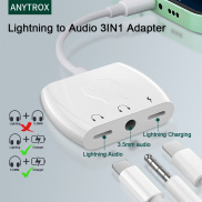 ANYTROX iPhone Lightning to headphone Jack 3.5mm headphone adapter with