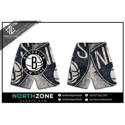 NBA Brooklyn Nets Full Sublimation Short with two sided pockets (SHORT)