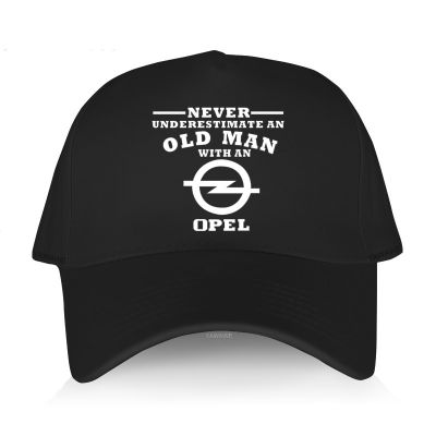 BS15 【In stock】Hot sale men Baseball Caps casual cool hat OPEL Vauxhall Never Underestimate an Old Man OPEL Hip-Hop Breathable fishing hats