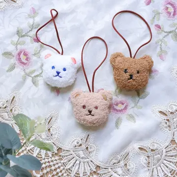 Teddy bear keychain hot sale with name