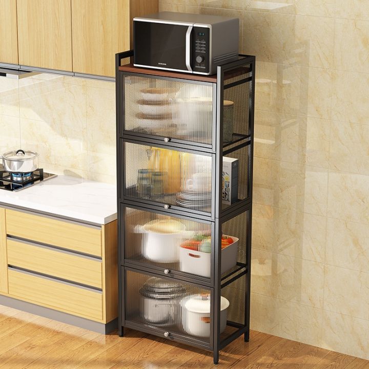 ชั้นวางของในครัว-kitchen-shelf-ตู้วางของ-มีประดู-2-3-4-5ชั้น-นวางของ-ตู้เก็บของ-มีประดู-ตู้เก็บเครื่องครัว