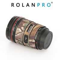 ROLANPRO เสื้อเลนส์กล้องถ่ายรูปลายพรางสำหรับ Canon EF 17-40มม. F4l เคสโทรศัพท์กันกระแทกเลนส์ USM สำหรับ SLR Canon เคสป้องกันเลนส์