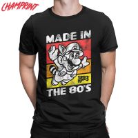 Amazing Made In The 80S 1982 Tshirt Men 100 Cotton T Shirt 1980 40Th Birthday Tees Unique 100% cotton T-shirt