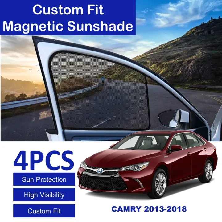 ZERUI Toyota Camry magnetic sunshade car auto side window curtain [4 ...