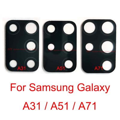 Rear Back Camera Glass Lens For Samsung Galaxy A31 A51 A71 Back Big Camera Lens Glass Cover With Adhesive Sticker Repair Parts