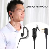 G หูฟังหูฟังขึ้นรูป K-Type สำหรับ Kenwood KPG Baofeng UV วิทยุ5R 2Pin