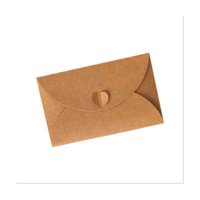 100Pcs Kraft Mini Envelopes Brown Kraft Envelopes for Gift Cards and Business Cards 103X70mm