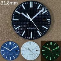 【YF】 2023 New NH35 Dial 31.8mm Green Luminous Watch Hands Kit for Movement