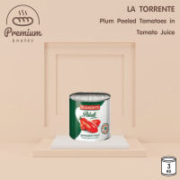 La Torrente | Plum Peeled Tomatoes in Tomato Juice - 2.5Kg