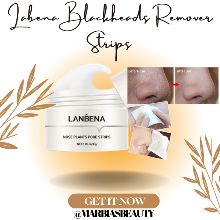 Original and Effective LANBENA Aloe Vera Blackhead Remover Strips Pore