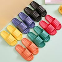 Women Indoor Home Slippers Summer Soft Eva Comfortable Non-Slip Flip Flops Bath Slippers Couple Family Flat Shoes Hotel Sandals