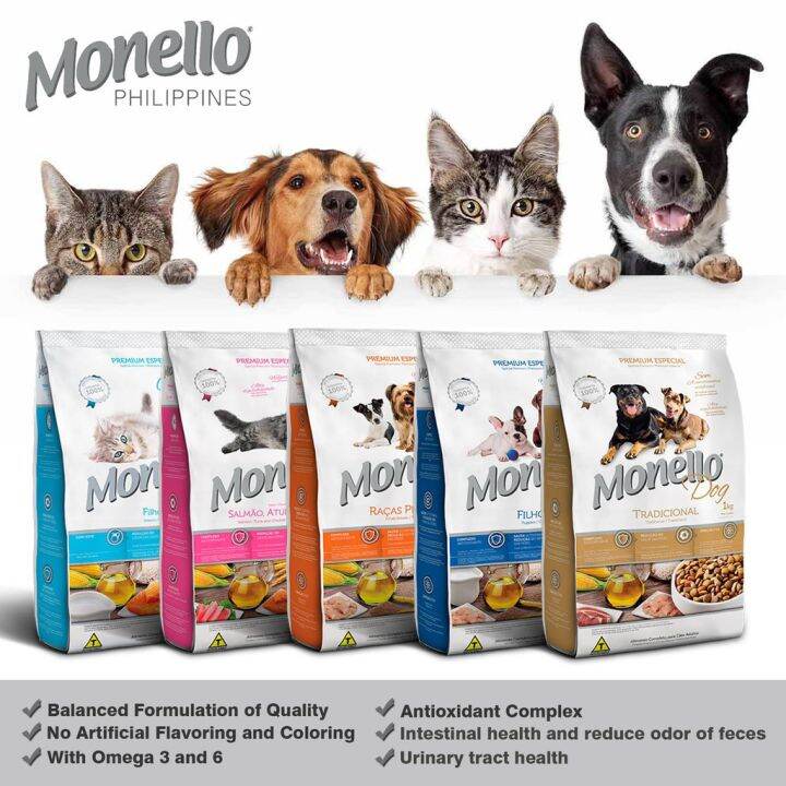 Monello Dog Food 1kg (Original Packaging) Lazada PH