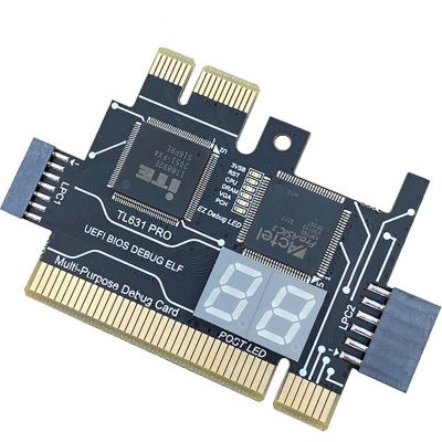 TL631 Pro Multifunction Desktop Laptop LPC-DEBUG Post Card PCI PCI-E Mini PCI-E Motherboard Diagnostic Analyzer Tester