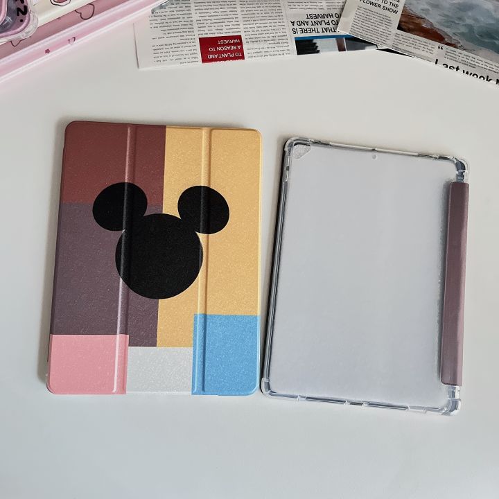 เคสไออเเพดด-สำหรับรุ่นgen5-gen6-9-7-รุ่นgen7-gen8-gen9-10-2-รุ่นair1-air2-9-7-รุ่นair3-10-5-รุ่นair4-air5-10-9-2017pro10-5-2018pro11-พร้อมช่องเสียบปากกาฝาหลังใส