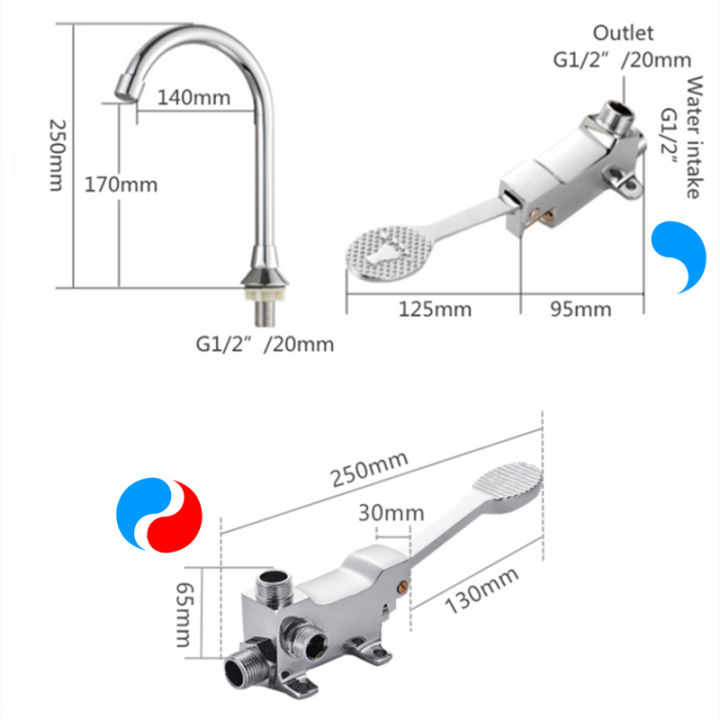 lj-switch-control-by-floor-foot-pedal-valve-copper-bathroom-basin-faucet-hos-pedal-water-faucet-g12-hot-and-cold